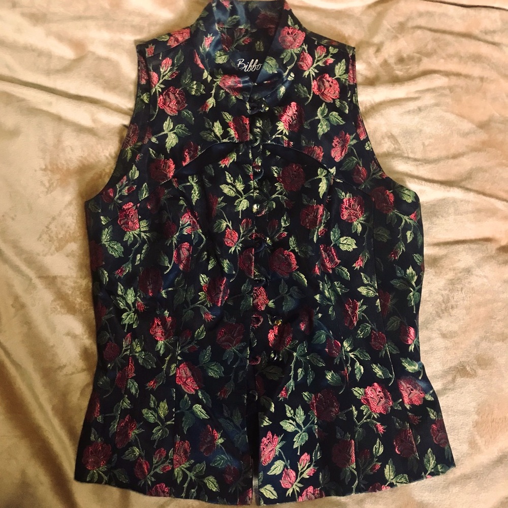 Vintage Button Up Crop